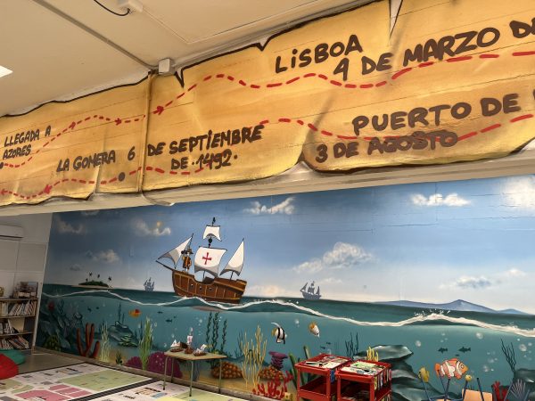 Mural del proyecto interdisciplinar